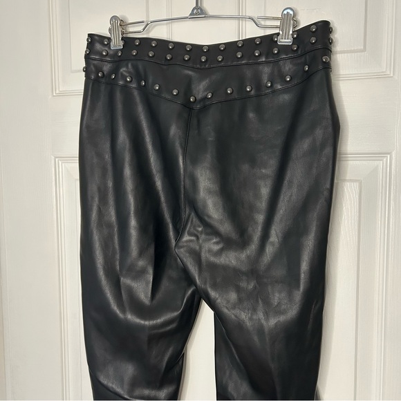Killstar Manticore’s Muse Faux Leather Flared Pants - Picture 11 of 16